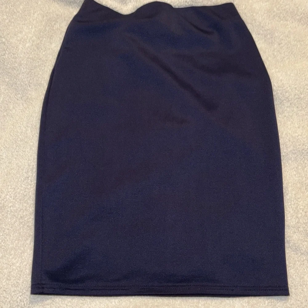 Twinth Navy Blue Pencil Skirt Size Small